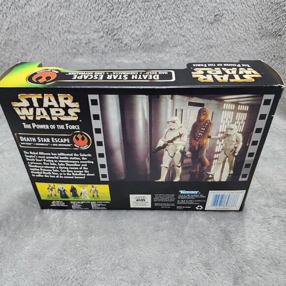 Star Wars Power of the Force DEATH STAR ESCAPE Action Figures Set - 1997 - Picture 6 of 11